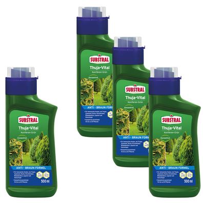 4 x SUBSTRAL® Thuja-Vital, 500 ml