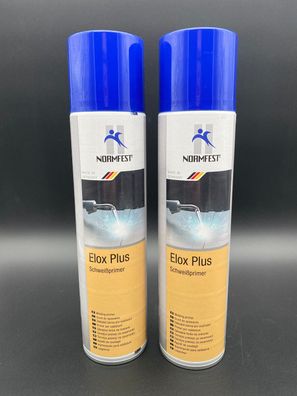2x 400ml Normfest Elox Plus Schweißprimer Korrosionsschutz Schweissprimer Spray