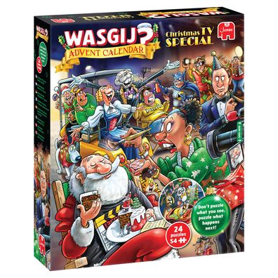 Wasgij Christmas Advent Calendar - Christmas TV Special 2026