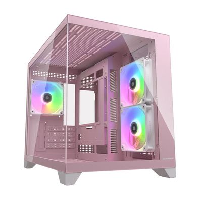 Cougar Gehäuse Mini-Tower FV150 ARGB Pink - Midi/Minitower - ATX (CGR-2QA6P-RGB)