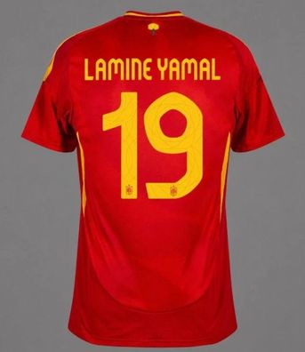 Spanien Trikot EM 2024 Sieger Nations League Lamine Yamal 10 Gr. S-XXXL Neu