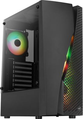 Aerocool Wavebkv3 Computer-Gehäuse Midi Tower Schwarz