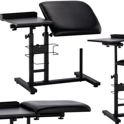 Armlehne mit Basis für kosmetische Tattoo Spa schwarz