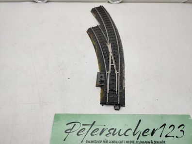 Märklin H0 1 x Bogenweiche links C-Gleis 24671 R1 Anlagenrückbau