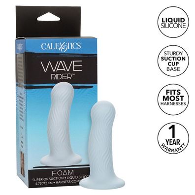 Wave Rider Schaumstoff Anal Plug Blau
