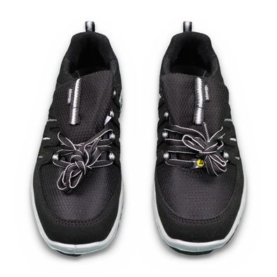 ELTEN MADDOX black-grey Low ESD S3S Sicherheitsschuhe leicht Gr 36 vegan
