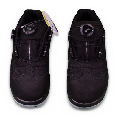 ELTEN Dustin BOA Low ESD S3S Sicherheitsschuhe Leder Stahlkappe Schwarz Gr. 36