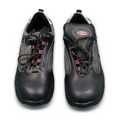 ELTEN Sicherheitshalbschuh Len ESD S3S Leder Textil Stahlkappe Größe 41 Schwarz