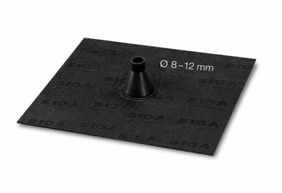 Siga Fentrim Manschette black für Außengebrauch 1 Stück 8.0 mm-12.0 mm