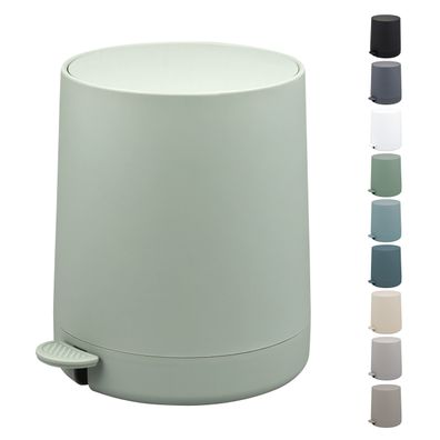 eluno Kosmetikeimer TESERO, Treteimer 4 Liter aus Kunststoff