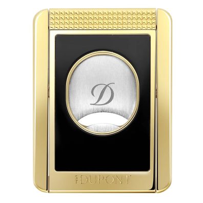 S.T. Dupont Zigarrenschneider und -bank Schwarz/Goldfarben 003553