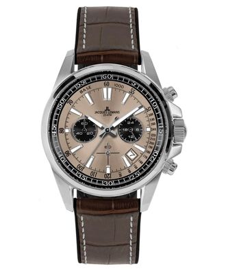 Jacques Lemans Herrenuhr Chronograph Liverpool Braun 1-2117ZF