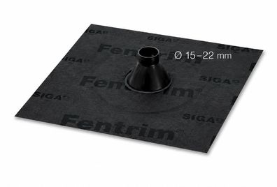 Siga Fentrim Manschette black für Außengebrauch 1 Stück 15.0 mm - 22.0 mm
