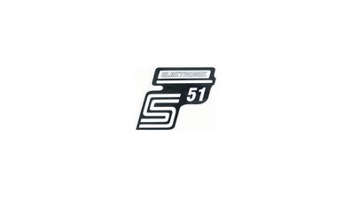 Aufkleber Schriftzug "S5
