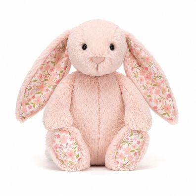 Jellycat Blossom Blush Bunny ´Cherry´ Plueschhase Rosa Blumenmuster 31 cm