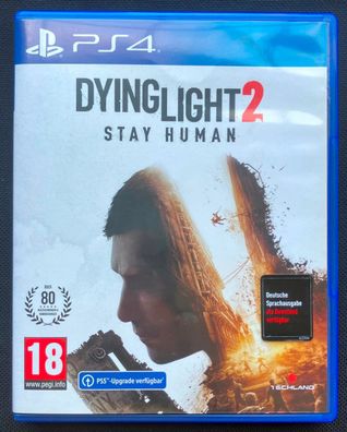 Techland Dying Light 2 Stay Human Playstation 4 PS4 Spiel Game USK 18