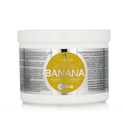 Kallos Cosmetics Kallos Banana Fortifying Hair Mask 500 ml