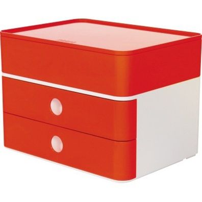 HAN Schubladenbox SMART-BOX PLUS Allison Kunststoff Gehäusefarbe: snow white