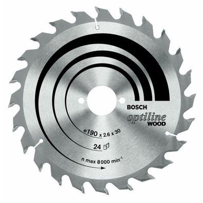 Kreissägeblatt Optiline Wood, Ø 150mm, 36Z (Bohrung 20mm, für Handkreissägen)