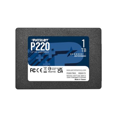 P220 1 TB (schwarz, SATA III 6 Gb/s, 2,5")