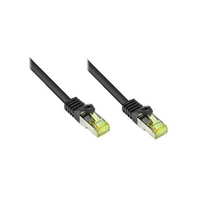 Good Connections Patchkabel m. Cat.7 Rohk. schwarz 3m