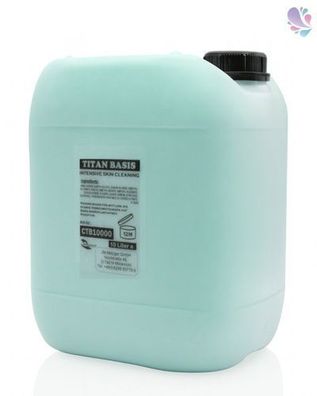 Handreinigungspaste viskose, Titan Basis SET, pH-neutral, 1x 10Liter-Kanister je SET