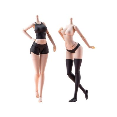 Sousai Shojo Teien Zubehör Set für Actionfiguren Dress Up Body Color C Ver. L