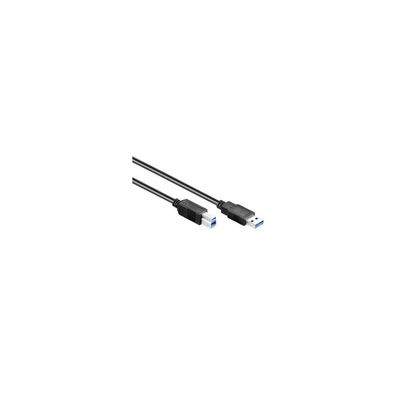 Good Connections USB3.0 Kabel A-B schwarz 3m