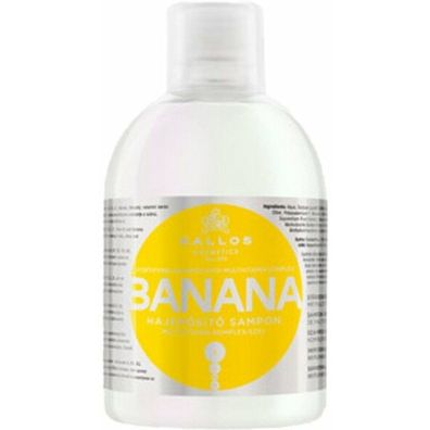 Kallos Cosmetics Kallos Banana With Multivitamin Complex Shampoo 1000 ml