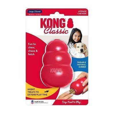 KONG Classic Spielzeug L rot