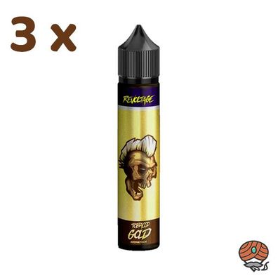 Revoltage Tobacco GOLD Longfill Aroma für E-Zigaretten 3x7ml