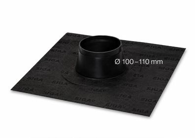 Siga Fentrim Manschette black für Außengebrauch 1 Stück 100.0 mm - 110.0 mm