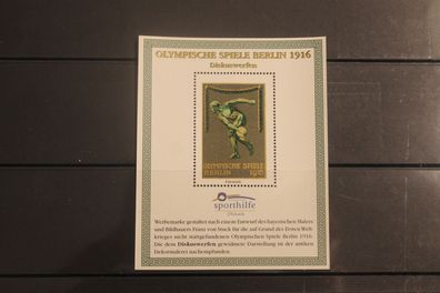 Olympische Spiele Berlin 1916; Essays der Sporthilfe: Diskuswerfen