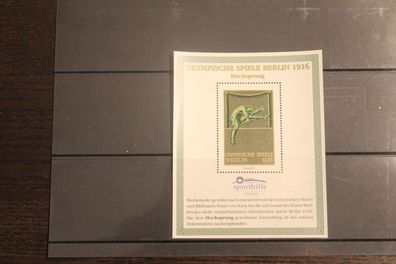 Olympische Spiele Berlin 1916; Essays der Sporthilfe: Hochsprung