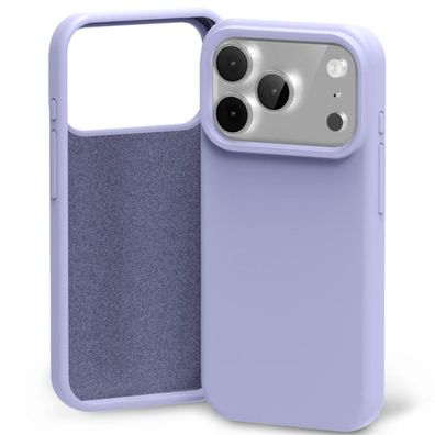 Mercury Silicone Kompatibel mit iPhone 18 Pro Max / 17 Pro Max Lavendelgrau Handy