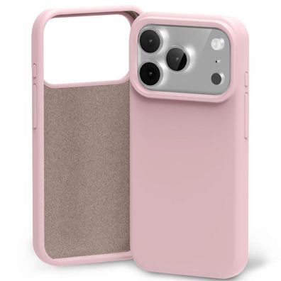 Mercury Silicone Kompatibel mit iPhone 18 Pro Max / 17 Pro Max Rosa Handyhülle