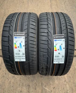 2x Sommerreifen 265/30 ZR20 94Y XL Dunlop SP Sport Maxx RT DOT24 NEU