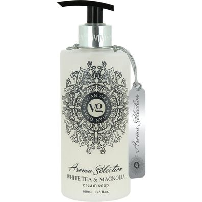 Creamy liquid soap Aroma Selection White Tea & Magnolia (Cream Soap) 400ml
