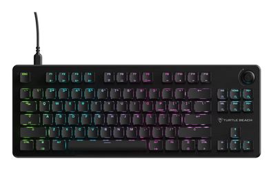 Turtle Beach Vulcan II TKL mechanische Gaming-Tastatur RGB Hot-Swap QWERTZ DE Schwarz