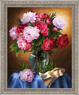 Rosarote Blumenvase