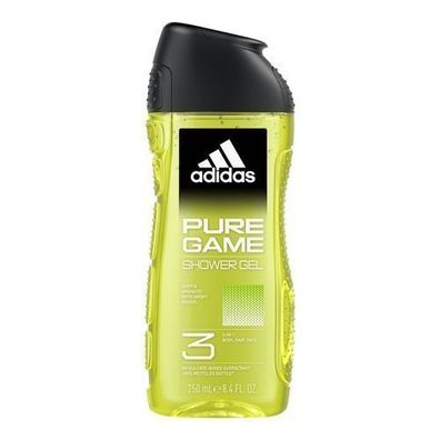 Adidas Pure Game Herren-Duschgel, 250 ml - Erfrischende Koerperpflege fuer aktive