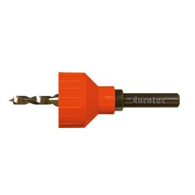 Bohrsenker Terrassendielen Eurotec Drill-Stop Optimiert für Terrassenschrauben