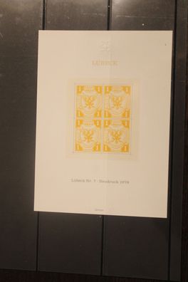 Lübeck Nr. 7 Nachdruck