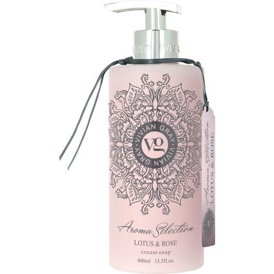 Creamy liquid hand soap Aroma Selection Lotus & Rose (Cream Soap) 400ml