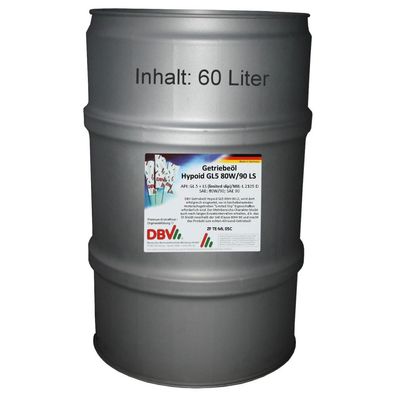 DBV 80W-90 / SAE 90 LS 60-Liter-Fass