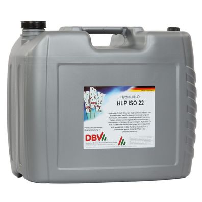 DBV-Hydrauliköl HLP ISO VG 22 20-Liter-Kanister