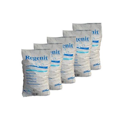 Regenit® 5x25kg Salztabletten Regeneriersalz Wasserenthärtung Wasserenthärter