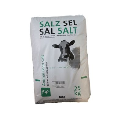 K+S Esco Viehsalz grob 5x25kg Rinder Pferde Schafe Ziegen Wild Salz Streusalz