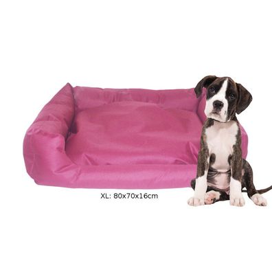 Hundebett TB5022XL rot Hundekorb Hundekissen Hundesofa Tierbett Katzenbett