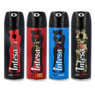 Intesa Unisex Deo DREAM-SET 4 x 125 ml Topseller SET